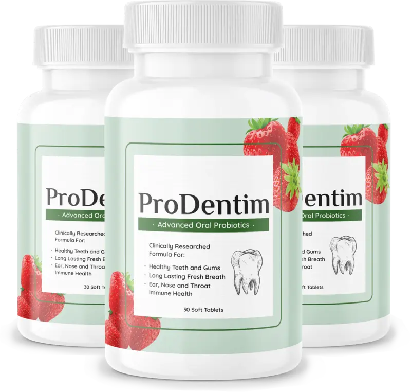 ProDentim three bottle package