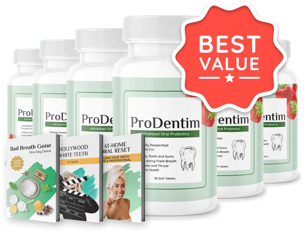 ProDentim six bottle package